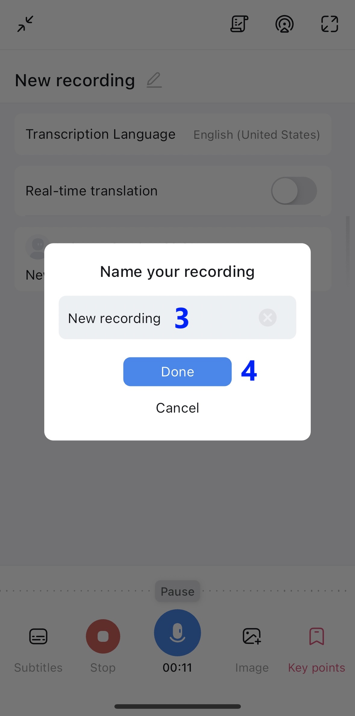 rename the recording.jpg
