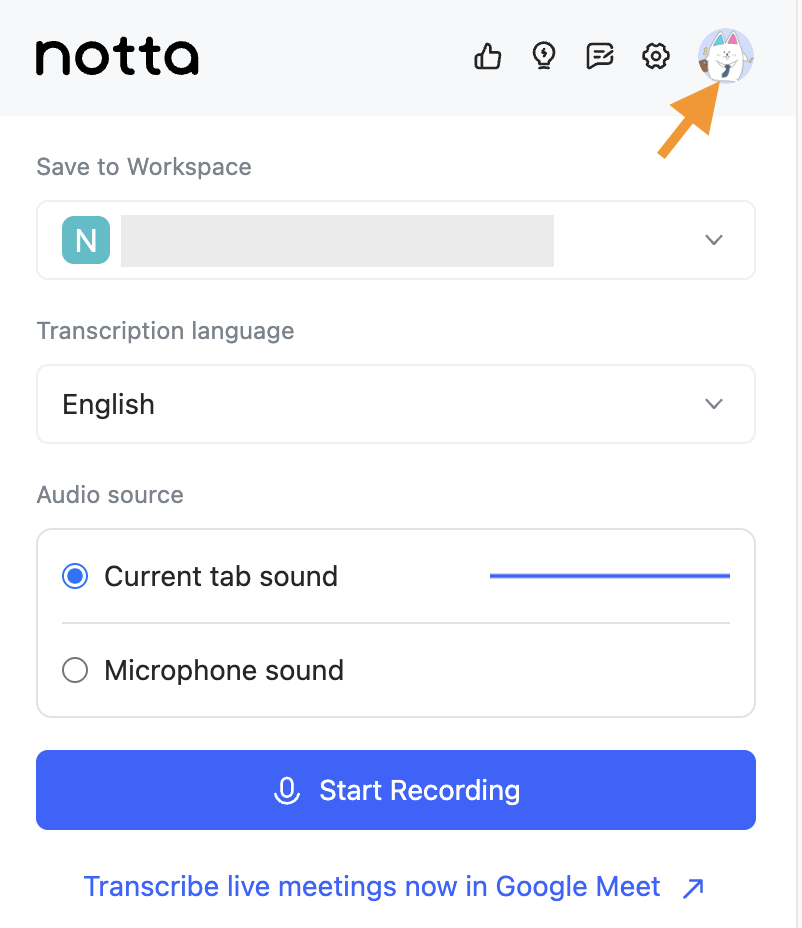 Google Chrome extension- account1.png